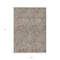 Homeroots 5' X 8' Brown And Beige Abstract Washable Indoor Outdoor Area Rug 599701 - alternate 9