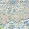 Homeroots 3' X 5' Teal Blue Green And Ivory Oriental Washable Indoor Outdoor Area Rug 596644 - alternate 9