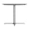 Flash Furniture 36" Round Outdoor Tabletop, Gray Faux Concrete, Seamless Surface Technology, 30" x 30" Silver X Base ST-RD36-CMGY-T3030S-GG - alternate 10