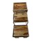 Homeroots Set of Three 21" Silver And Brown Solid Wood Nested Tables, 3PK 387689 - alternate 4