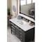 James Martin Vanities Brittany 48'' S Vanity, Black Onyx w/ Jasmine Pearl Silestone Top w/FreePower Wireless Charger 650-V48-BKO-FEJP - alternate 7