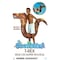 Poolcandy Ride-On Pool Noodle, T-Rex, PVC, Brown PC1740TR - alternate 6