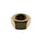 Zoro Select Hex Nut, M36-4.00, Brass, Not Graded, Plain, 29 mm Ht HN4B03600 - alternate 1