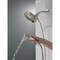 Delta Universal Showering Components H2Okinetic In2ition 5-Setting Two-In-One Shower 58620-SS-PR-PK - alternate 8