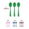 Smarty Had A Party Green Disposable Plastic Party Spoons, 600PK 410S-G-CASE - alternate 9