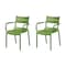 Lagoon Naples Stackable Armchair, 2PK 7220VD-ASLGS - alternate 1
