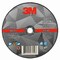 3M Abrasive Cut-Off Wheel, Type 1, 4 in Dia, 1/8 in Thick, Precision Shaped Ceramic, 36+ Grit 6459 - alternate 1