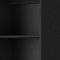 Homeroots 70" Black Wood Five Tier Bookcase 546188 - alternate 15