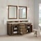 James Martin Vanities Bristol 72" Double Vanity, Saddle Brown, w/ 3 CM Tajnar Eclos Top 157-V72-SBR-3TJR - alternate 6