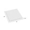 Homeroots 4in White Memory Foam King Mattress Topper 711956 - alternate 3