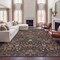 Jonathan Y Primrose Art Nouveau Floral Border Non-Slip Machine-Washable Taupe/Multi 4 ft. x 6 ft. Area Rug BTF100F-4 - alternate 8