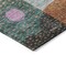 Homeroots 8' X 10' Orange Purple And Green Geometric Washable Indoor Outdoor Area Rug 604423 - alternate 9