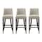 Manhattan Comfort Beever Barstool in Taupe - Set of 3 3-BS027-TP - alternate 9