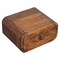Homeroots 12" Chestnut Solid Wood One Drawer Floating Nightstand 653841 - alternate 10