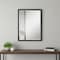 Homeroots 39" Black Framed Accent Mirror 632810 - alternate 5