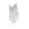 Apollo Tile Gray 0.6 in x 12 in Glass Glossy Pencil Liner Tile Trim 0.5 sqft/case, 10PK APLGP8809A - alternate 6