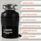 Equator Garbage Disposal 3 / 4HP ULTRA QUIET 65 dB 2 Stage Grinding 1700 rpm 110V 806915 - alternate 8