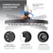 Supply Giant Shower Head, High Pressure Single Function Rainfall Showerhead, 2.5 GPM, 8in Face Diameter 74-902-NC - alternate 8