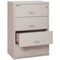 Fireking 4 Drawer, 1 Hr Fire & Impact Rated, 38" Wide Lateral Platinum 4-3822-CPL - alternate 4