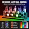 Vevor LED Lighted Liquor Bottle Display Bar Shelf RF and App Control 40" 3-Step ok-3-40 - alternate 8