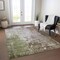 Homeroots 5' X 8' Brown And Green Abstract Washable Indoor Outdoor Area Rug 605513 - alternate 9