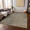 Homeroots 9' X 12' Gold And Gray Abstract Washable Indoor Outdoor Area Rug 596798 - alternate 9