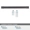 Amerock Blackrock 6-5/16 in 160 mm Center-to-Center Oil-Rubbed Bronze Cabinet Pull BP55278ORB - alternate 7