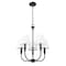 Z-Lite Tova Matte Black 5 Light Chandelier 3049-18C-MB - alternate 8