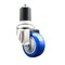 Service Caster 3 Inch 316SS Blue Polyurethane Wheel Swivel 1-3/4 Inch Expanding Stem Caster SCC-SS316EX20S314-PPUB-BLUE-134 - alternate 1