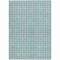 Homeroots 9' X 12' Teal Blue And Ivory Geometric Washable Indoor Outdoor Area Rug 614783 - alternate 9