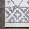 Jonathan Y Juba Moroccan Geometric Diamond Ivory/Gray 3 ft. x 5 ft. Area Rug MOH508A-3 - alternate 6