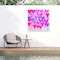 Trademark Fine Art Outdoor Canvas Art Jess Stempel 'Heart Drips 1' Wall Art for Patios, or Gardens GRL00635-OC2424WR - alternate 1