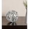 Homeroots 7" Silver Metal Tabletop Sculpture 392393 - alternate 5