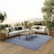 Homeroots 8' X 10' Navy Blue Indoor Outdoor Area Rug 522565 - alternate 8