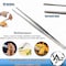 A2Z Scilab Culinary Tweezers, Blunt Serrated Jaws, 10 Inch, Stainless Steel Tongs A2Z-ZR1035 - alternate 8