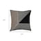 Homeroots 24" Black and White Geometric Cotton Throw Pillow  With Embroidery 549397 - alternate 8