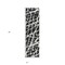 Homeroots 8' Runner Black and White Abstract Washable Non Skid Indoor Outdoor Runner Rug 559236 - alternate 9