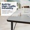Flash Furniture Wren 60 in x 24 in Adjustable Height Activity Table, Thermal Laminate Top, Short Legs, Gray XU-A2460-REC-GY-T-P-GG - alternate 10