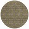 Homeroots 8' Olive Green Beige And Taupe Round Floral Washable Indoor Outdoor Area Rug 582298 - alternate 8