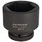 Performance Tool 1 in. Dr. Impact Socket, 2-1/4 in. SAE, Black Phosphate M745-52 - alternate 1