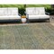Homeroots 10' X 14' Green Gold And Charcoal Abstract Washable Indoor Outdoor Area Rug 588923 - alternate 1