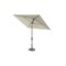Treasure Garden 7.5 ft Square Patio Umbella, aluminum, fiberglass ribs, outdoor, Antique Beige UM847SQ-00 5422 Antique Beige - alternate 3
