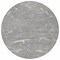 Homeroots 8' Gray Brown And Ivory Round Abstract Washable Indoor Outdoor Area Rug 601064 - alternate 9