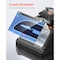 Vevor Fiber Fusion Optic Splicer 6 Motors Core & Clad Alignment 5 in LCD Screen ALK-T8 - alternate 8
