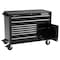 Proto 550 Series Rolling Tool Cabinet, 8 Drawer, Dual Black, Steel, 50 in W x 25-1/4 in D x 41 in H J555041B-8DB-1S - alternate 2
