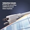 Newhouse Electric 3-foot White Power Extension Cord EXTCORD3FT-WH - alternate 8