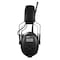 Isotunes Rechargeable Earmuffs AM/FM radio earmuffs with Bluetooth, 25 NRR NRR, Black/Blue IT-92 - alternate 4