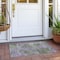Homeroots 2' X 3' Green and Purple Abstract Washable Non Skid Indoor Outdoor Area Rug 564269 - alternate 9