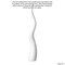 Uniquewise 62in Tall Animal Horn Shape Floor Vase: Elegant Ceramic White Accent for Entryway, Dining, or QI004040.W.L - alternate 10