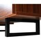 Leisuremod Avery TV Stand with MDF Cabinet and Powder Coated Steel Legs, Walnut ATS69NW - alternate 17